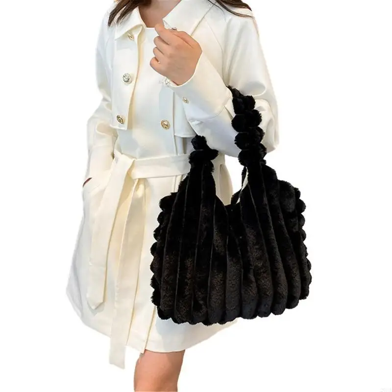 

Fashionable and Functional Winter Handbag Stylish Tote Women's Shoulde Bag Warm Look Suitable for Any Occasion 20CA