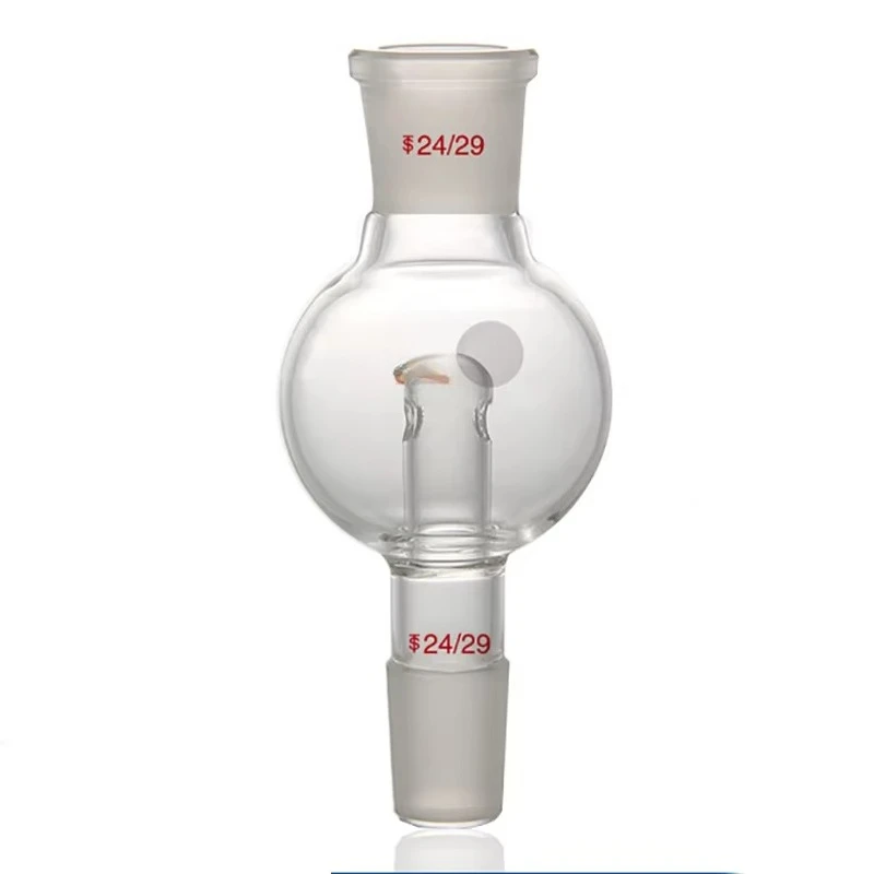

Glass splash-proof adapter capacity of 100ml, 250ml with top and bottom connectors