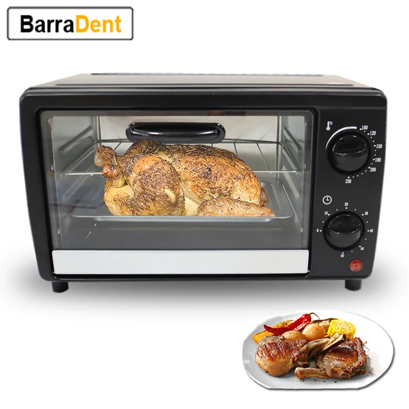 800W 13L Electric Oven Multifunctional Household Toaster Double Layers Oven Durable Grill Baking/Dried Fruit/Barbecue