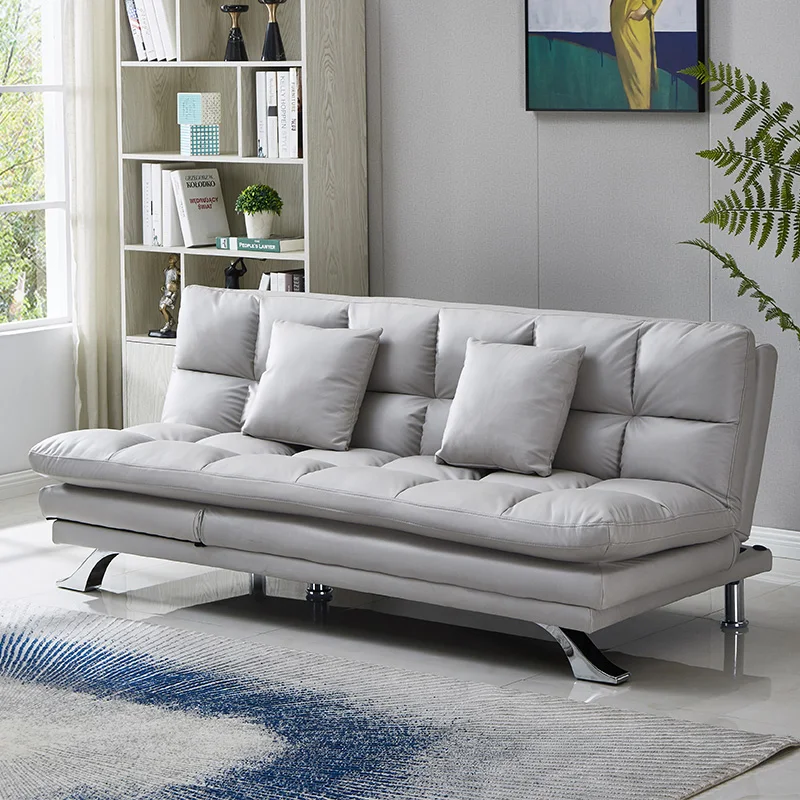 

Gray Aesthetic Living Room Sofas 3 Seater Luxury Foldable Bedroom Sofa Bed Recliner Modern Nordic Schlafsofa Bett Furniture Home