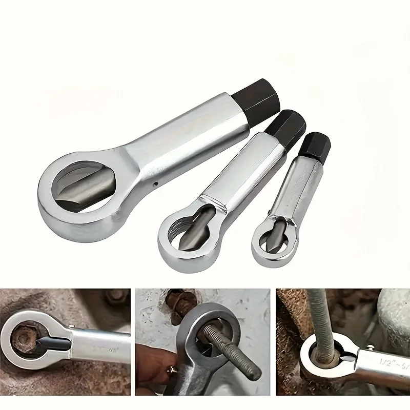 1-Piece No. 2 Metal Separator, Metal Nut Separator, Breaker, Manual Pressure Nut Splitter, Remover, Extractor Tool, Universal Manual Nut Separator, Nut Breaker