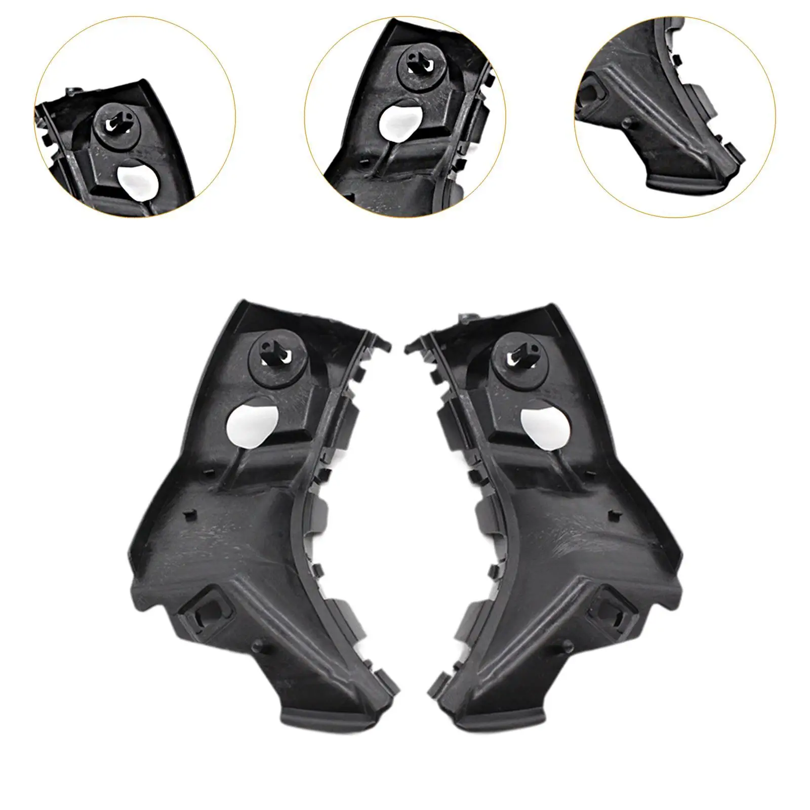 2x دعامات دعم المصد الأمامي 741688 , 741687   جزء إصلاح المركبات يحل محل المهنية مباشرة لبيجو 107 2005-2014