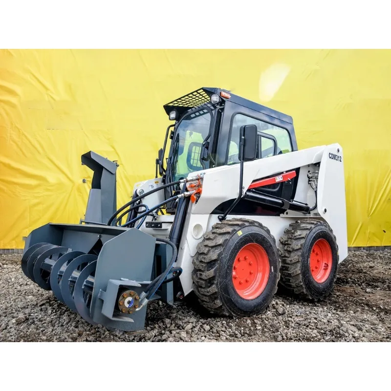 Small Front End Loader YG312 1.2Ton 0.54M3 Bucket Mini Skid Steer Loader