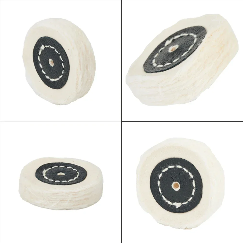 

50-150mm White Cotton Lint Cloth Buffing Wheel Gold Silver Jewelry Mirror Polishing Wheel Grinder Tool Polishing Disc Polisher