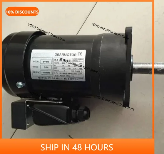 2026 new BT40 Tool Magazine 24-Blade Robotic Arm Motor Motor SVB18 0.2KW 1/20 Long Shaft