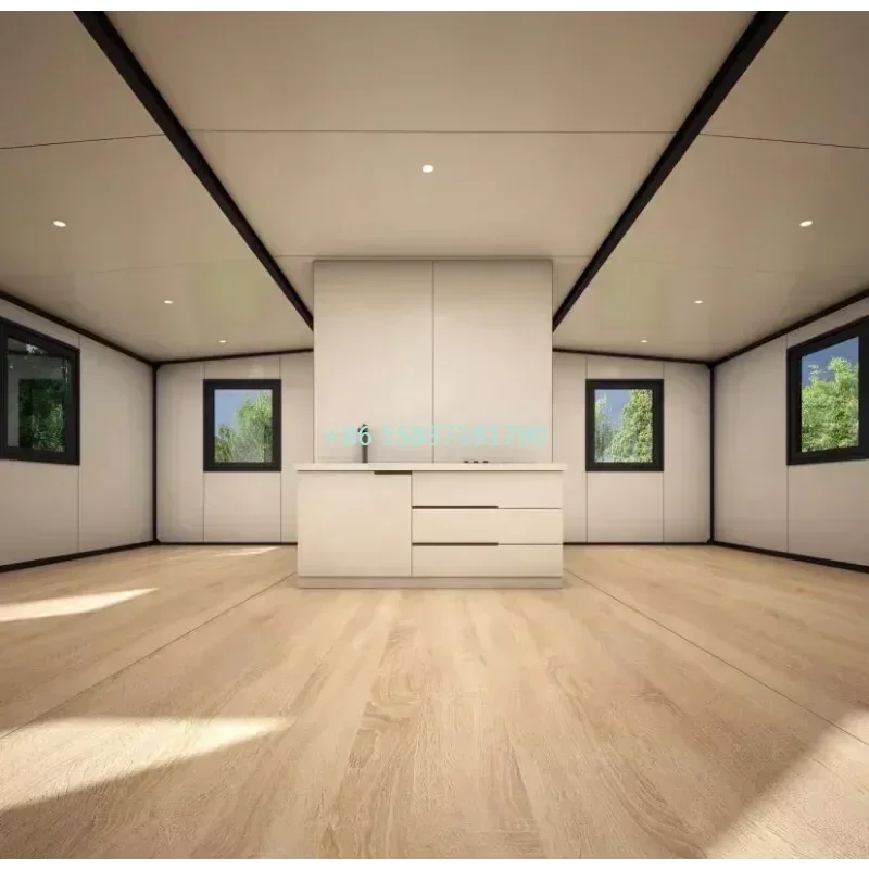 Luxury Folding Container House Prefabricated Container House 20ft 40ft Prefab Container House Dormitory Simple Garden Home