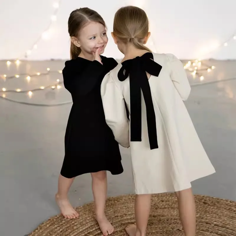 French Niche Dress for Girls Fashion Show Princess Dress Elegant and Fashionable Children Spring Autumn New Dress
