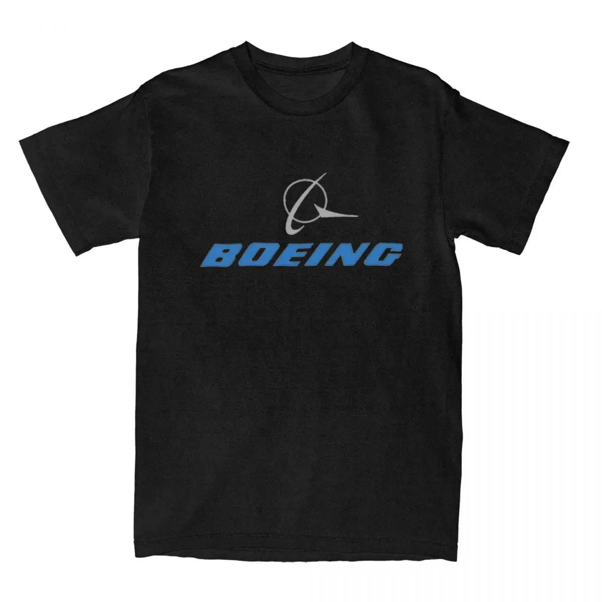 Boeing Airplane Men Women T Shirt Vintage Tees Short Sleeve Round Neck T-Shirt Cotton Big Size Tops