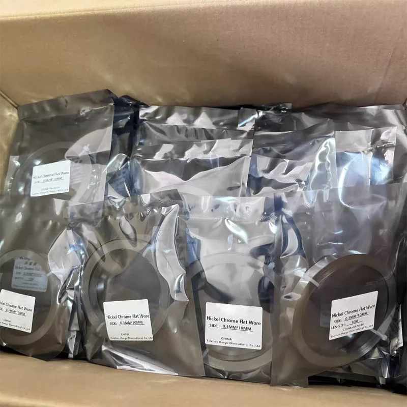 Versiegelungsmaschine Heizdraht Vakuummaschine Heizstreifen Verpackungsmaschine Nickel-Chrom-Legierung Flachstreifen – Detail 4