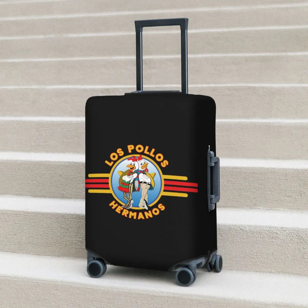 

Los Pollos Hermanos (20) Suitcase Cover Protection Elastic Travel Luggage Protector Covers for 18-32 Inch