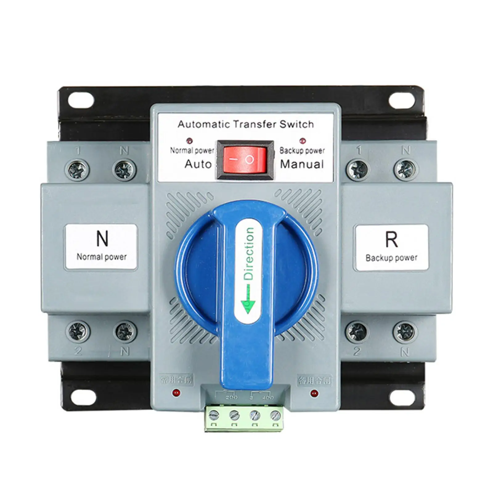 ATS Switch Dual Power Generator Changeover Switch Fast Switching Fire Retardant for Commercial Electrical Backup