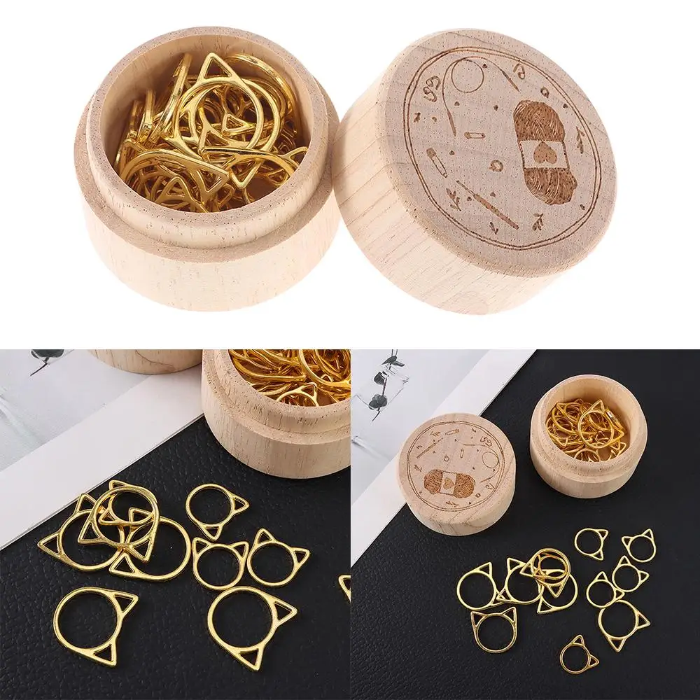 

Sewing Tool Needle Clip Locking Stitch Sewing supplies Craft Cat Ears Locking Stitch Markers Crochet Latch Knitting Accessories