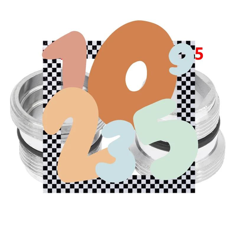 

2/4/8 шт. Переходники M18.5 на M22 для кухонного аэратора, адаптер для очистителя воды, удлинитель для смесителя, аксессуары и запчасти