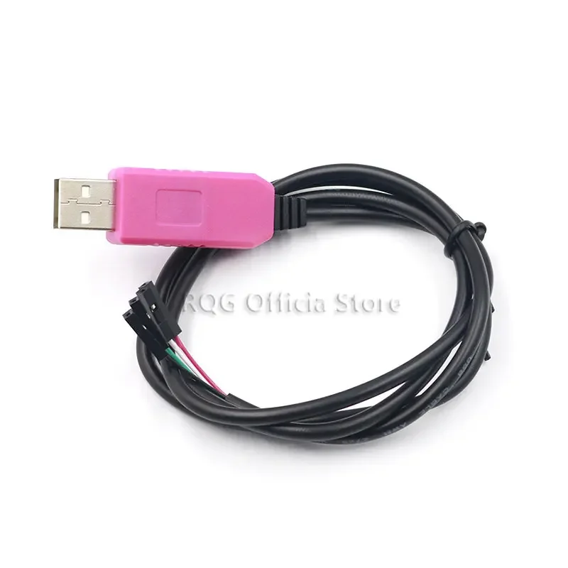 Original 1M CP2102 USB a UART Cable TTL módulo 4 Pin 4 P adaptador de serie Cable de descarga de módulo para Win10 para Arduino Raspberry Pi