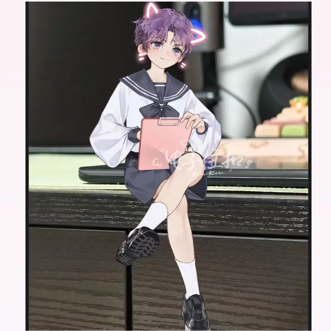 أنيمي الحب والفضاء العميق زين سيلوس كزيفير رافاييل تأثيري الكرتون الاكريليك لوحات قائمة سطح المكتب حلية جمع هدية