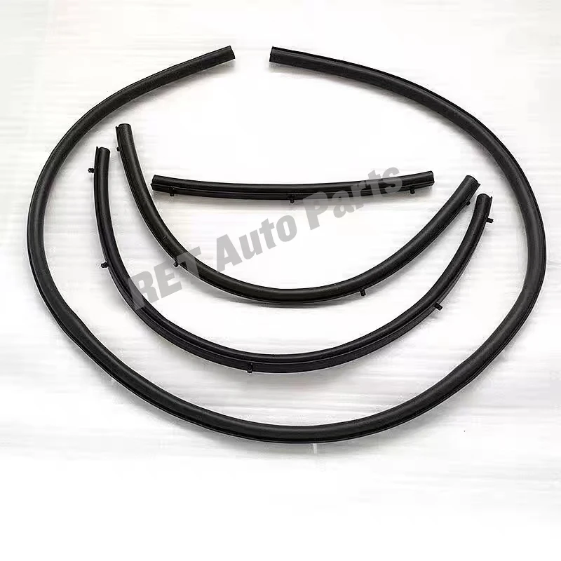 Car Hood Weatherstrip for Mitsubishi Montero Shogun Pajero 4 MK4 V83 V85 V87 V88 V93 V95 V97 V98 2006-2020 Bonnet Rubber Seal