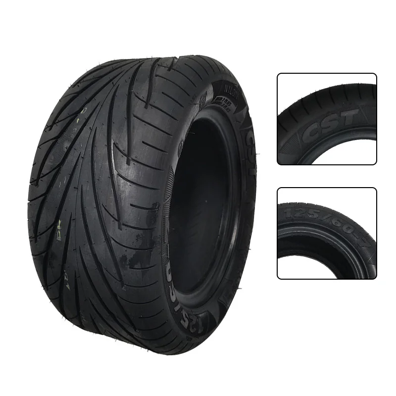 125/60-7 Tubeless Universal 13x5.00-7 Wide-Body Vacuum Tire for Dualtron X Electric Scooter DTX Accessories