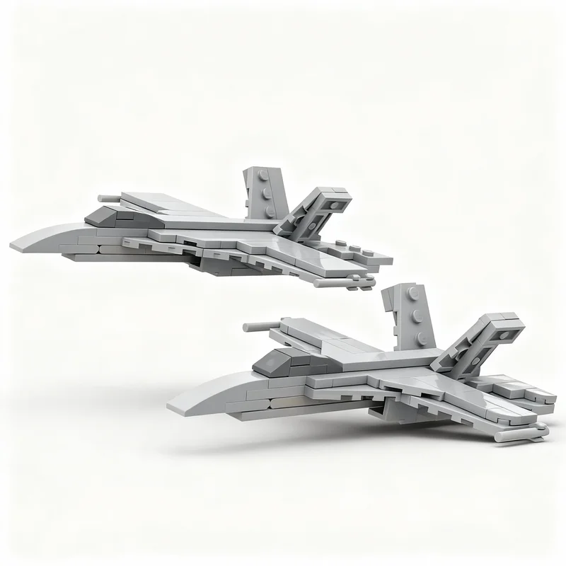 184pcs MOC F A-18 Hornet Super Hornet 1 110 Scale Model Building Blocks Architecture Art Brick Collection Education Assemble