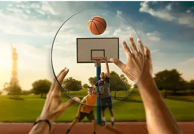 KIZNM yopia -100-125-150-175-200-225-250-275-300-400-500 نظارات كرة السلة الآمنة المقاومة للانفجار وصفة طبية بصرية مخصصة