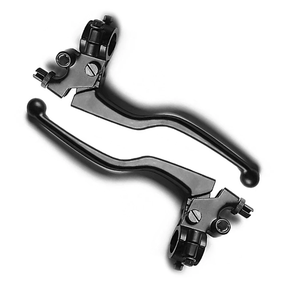1 Par de Palancas de Freno y Embrague para Motocicleta, Palancas de Control Modificadas para Manillar, Accesorios para Motocicleta Todoterreno 125 150 WY FXD125