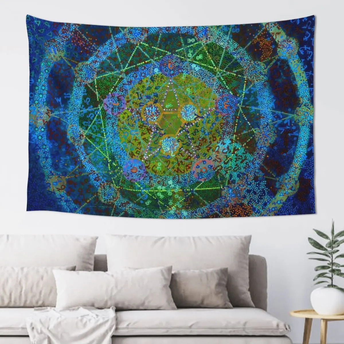 

Alchemist's Compass Tapestry Wall Coverings Room Decor Bedroom Decorations Carpet Wall Tapestry