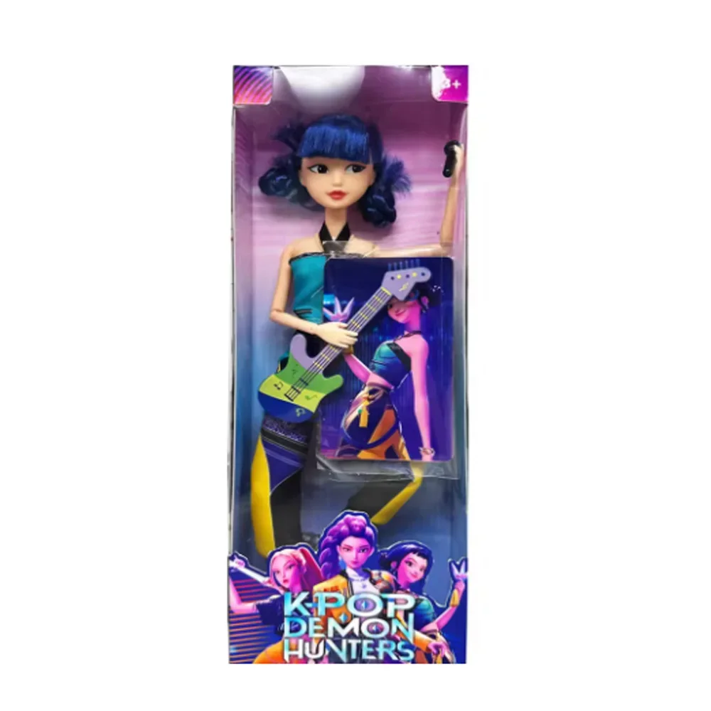 Kpop شيطان الصيادين عمل الشكل لعبة Derpys النمر رومي ميرا زوي سوس موضوع أغنية من أضواء ملونة لمحبي هدايا عيد الميلاد