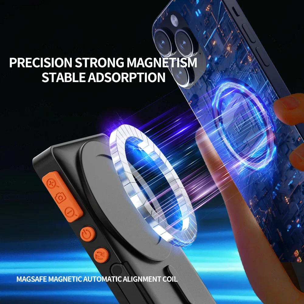 Magnetic Selfie Monitor Screen for Smartphone Rear Camera Selfie Vlog Live Stream for iPhone Android phone