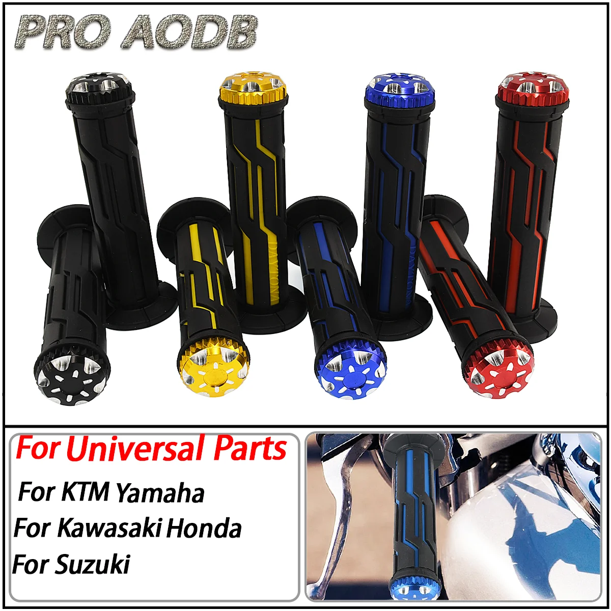 

Motorcycle 22mm 24mm Brake Clutch Handlebar Grips grip 1 Pair Shockproof For KTM SX XC XCF XCW XCWF SXF EXC Yamaha Suzuki