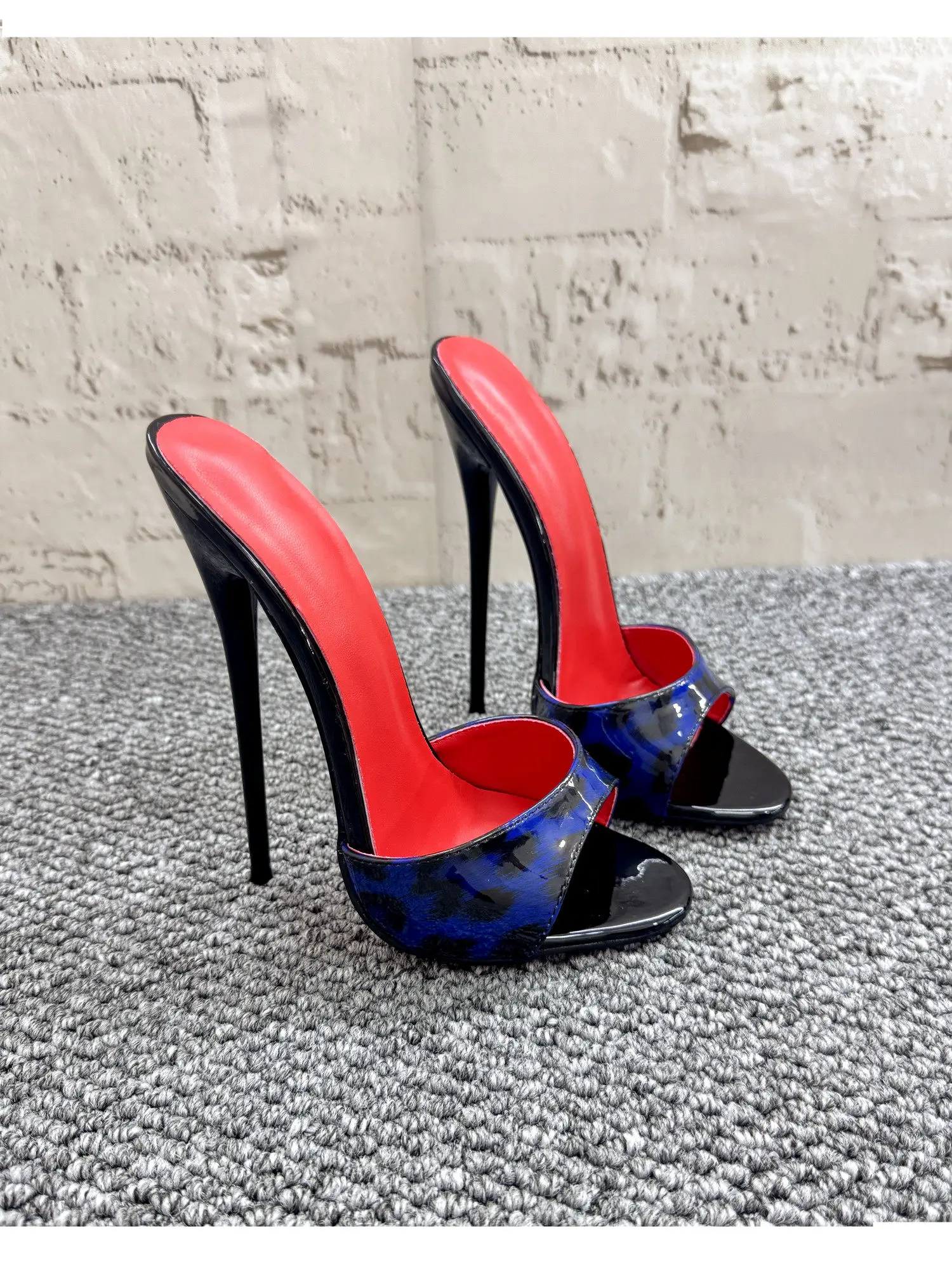 Neue 12cm Modische High-Heel-P – Leopard Print Heels Bewertung und Preis