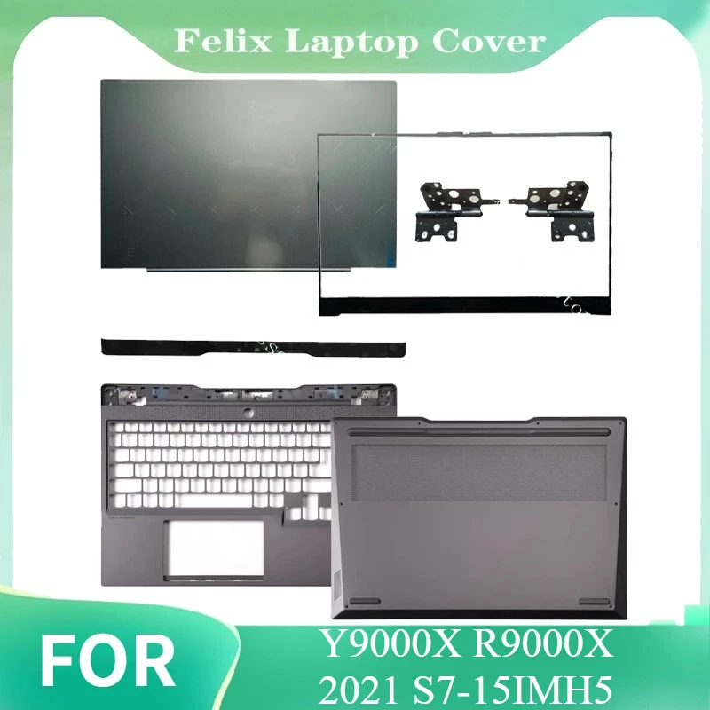 

FOR Y9000X R9000X 2021 S7-15IMH5 LCD Back Cover/LCD Front Bezel/Palm Rest/Bottom Cover/Hinge