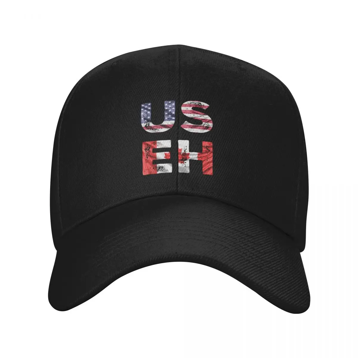 

Funny usa, Funny canadia, us eh american canadian, july 4th america, Baseball Cap Unique hats Big Size Hat Men Women's