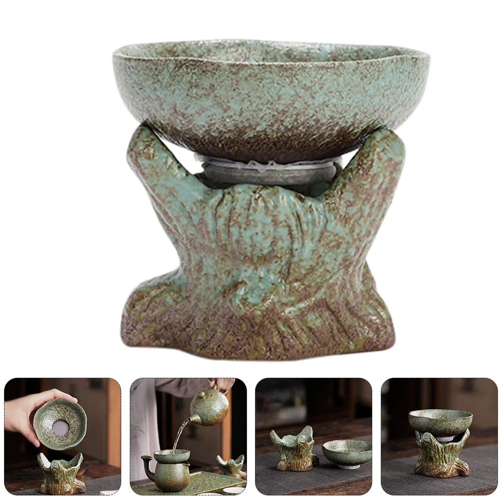 

1Pcs Ceramic Tea Strainer Japanese Style Practical Tea Filter Teapot Accessory for Home Teapot Accessories
