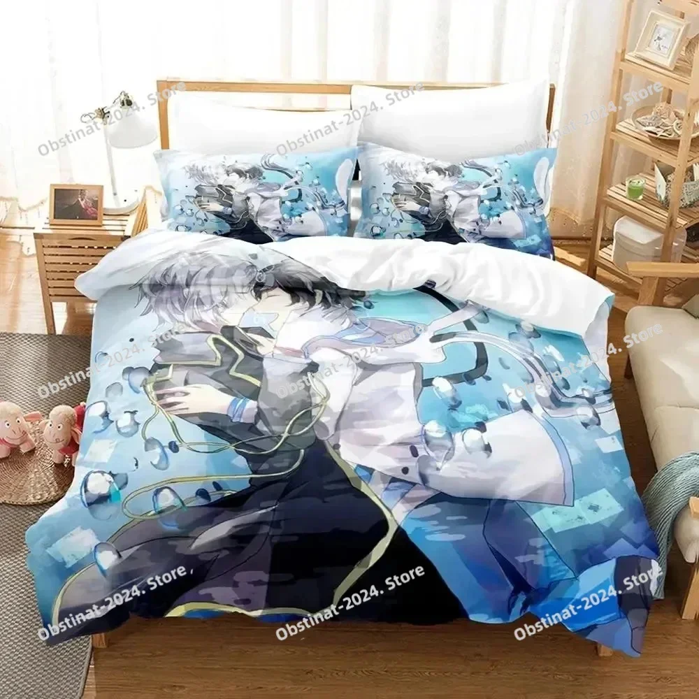 3D Anime Devil Survivor Bedding Set Duvet Cover Full Queen King Size Pillowcase Bed Printed Set Aldult Kid Bedroom Single Twin