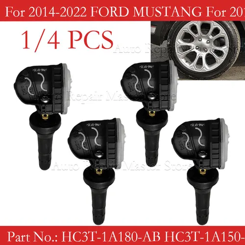 Imagen 2 del producto 1/4 Uds para 2017 2018 2019 2020 2021 FORD FUSION 315MHz SENSOR de presión de neumáticos TPMS FORD HC3T-1A180-AB HC3T-1A150-AA
