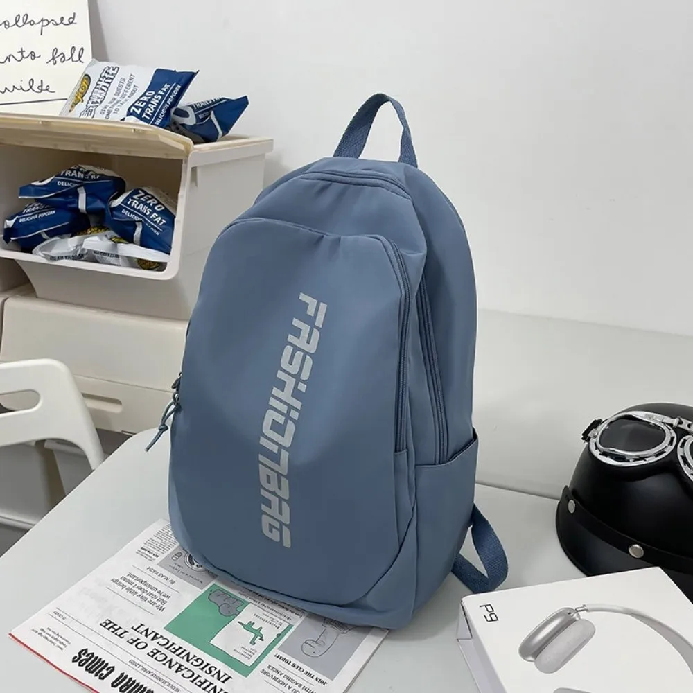 حقيبة ظهر مدرسية جديدة ذات سعة كبيرة، حقيبة جامعية مقاومة للماء، حقيبة ظهر خفيفة الوزن للطلاب