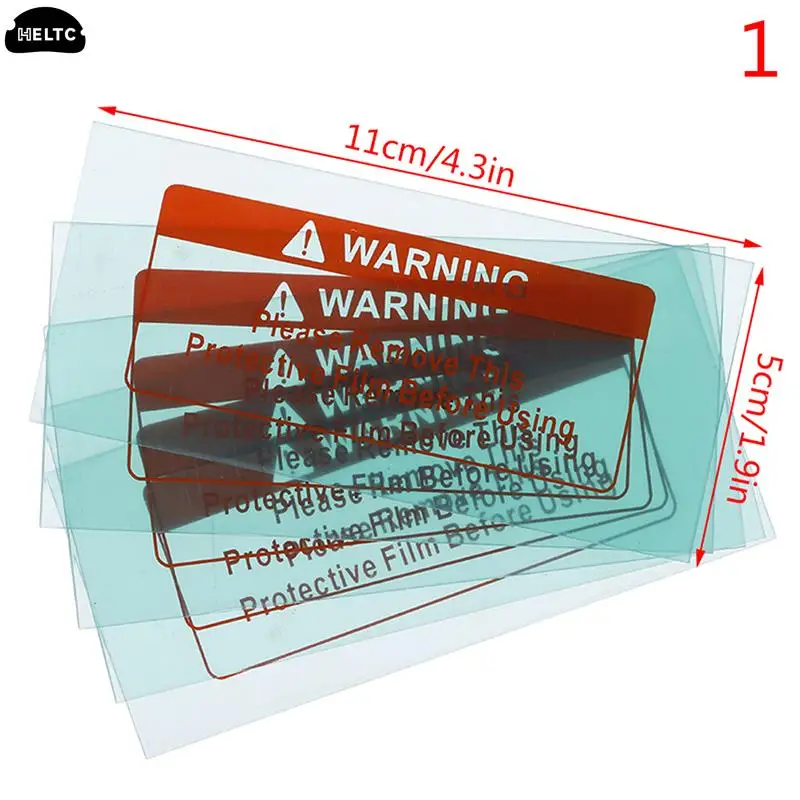 5pcs/lot Transparent Spare Welding Shield Cover Lens Protector Plate For Welding Helmet Mask