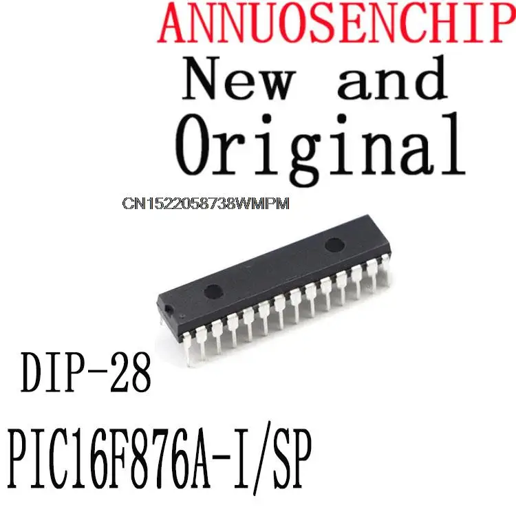 

50PCS PIC16F876A PIC16F876 16F876A-I/SP DIP-28 PIC16F876A-I/SP