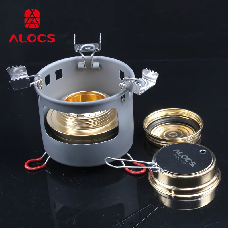 

Outer alcohol stove camping vaporization liquid alcohol stove set portable windproof