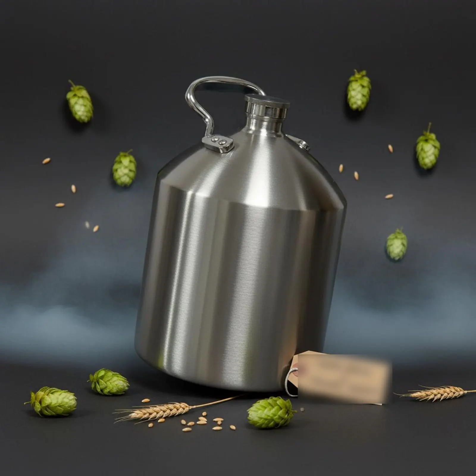 

5 L 5L Home Fermentation Barrel Sealed Lid Stainless Steel Beer Beer Container Portable Beverage Keg Large Capacity Spirits