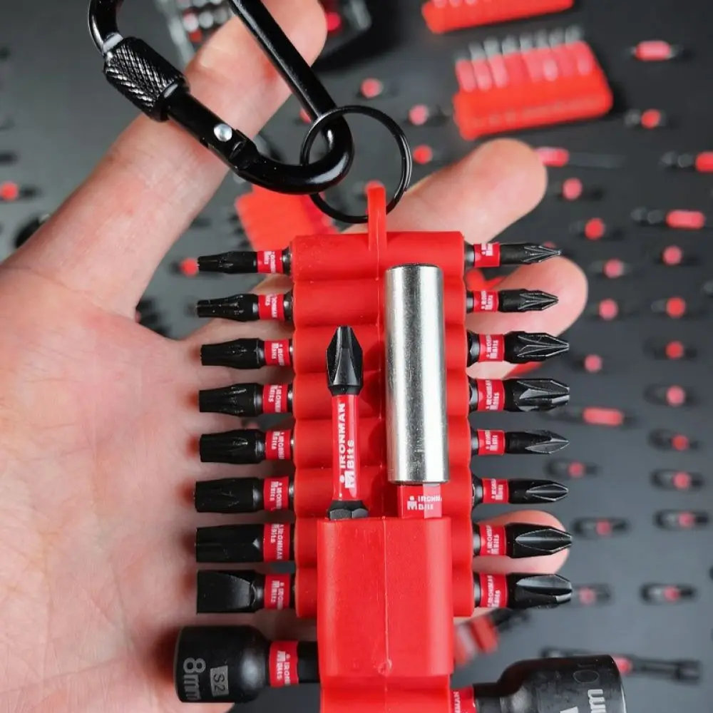 Durable S2 Steel Screwdriver Bits For For IRONMAN Magnetic Bit Organizer Set Precise Driver Tips For Home Maintenance