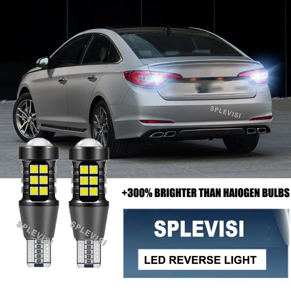 

2xT15 906 Backup Light 360°Degrees Brilliant For Hyundai Sonata 2010 2011 2012 2013 2014 2015 2016 2017 2018 2019 2020 2021 2022
