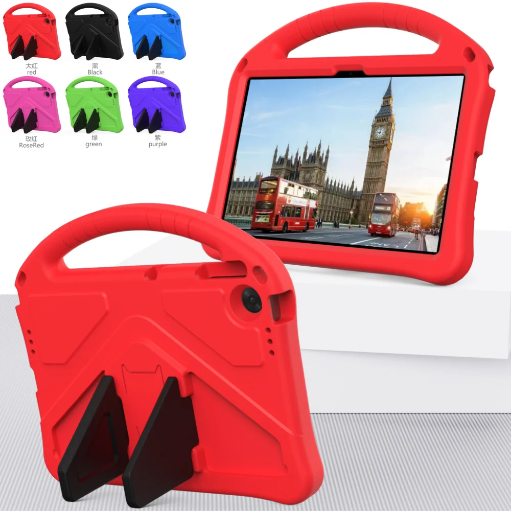 

Детский мягкий чехол из ЭВА для Lenovo Tab 2025 TB-311FU 10,1 дюйма Tab K10 2nd TB311XU 10,1 дюйма, чехол с детским держателем для рук