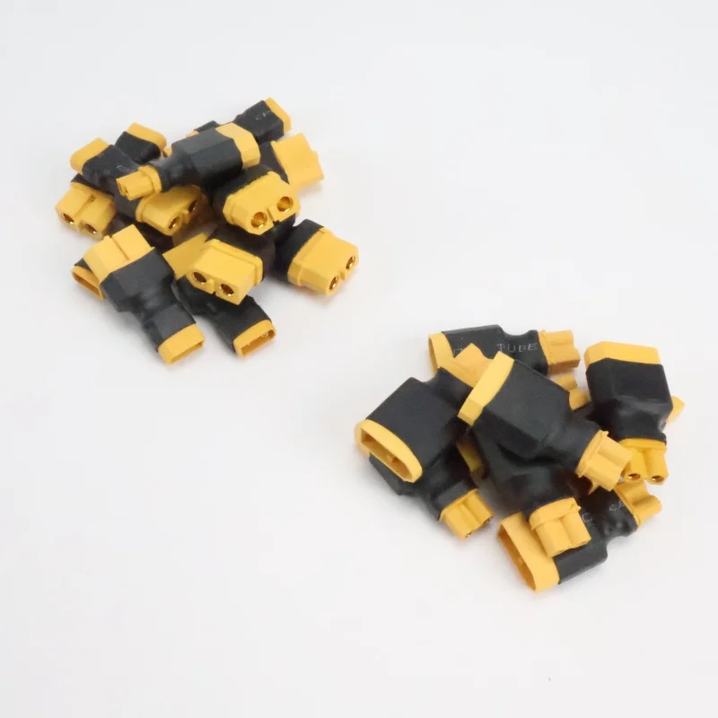 DIY البلاستيك موازي محول XT60 إلى XT30 محول موصل استبدال لبطارية الليثيوم ESC ملحق