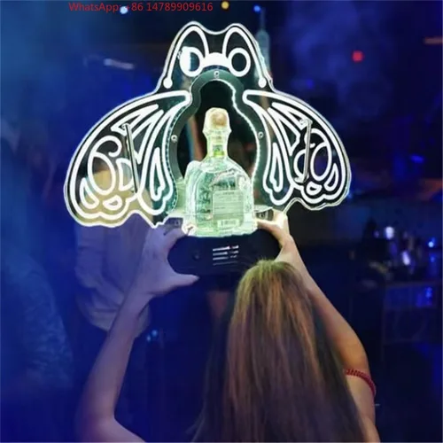Expositor De Licores Led Personalizado Premium, Nuevo