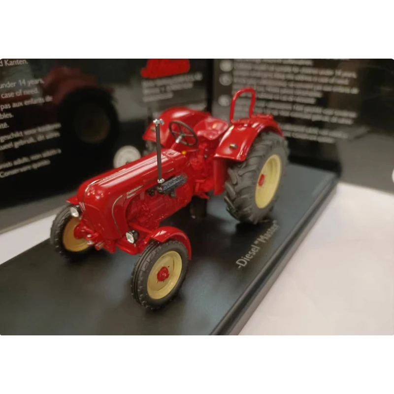 

SCHUCO Resin 1:43 Agricultural Diesel Tractor Transporter Car Model Adult Limited Edition Collection Souvenir Gift Boy Toy