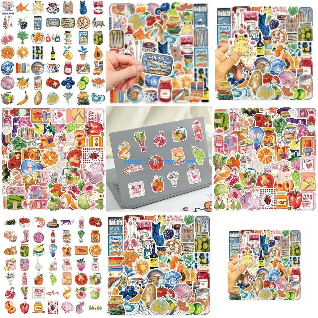 

H37F Пакет из 50 средиземноморских наклеек граффити водонепроницаемы