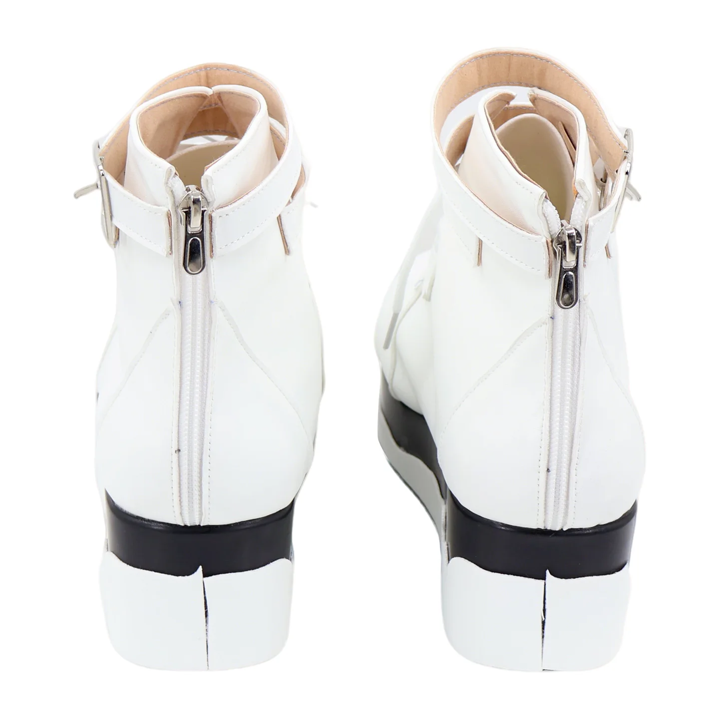 Game Zenless Zone Zero Komano Manato Cosplay Schoenen Laarzen Wit PU Lederen Laarzen Halloween Carnaval Party Props Voor Vrouwen Mannen