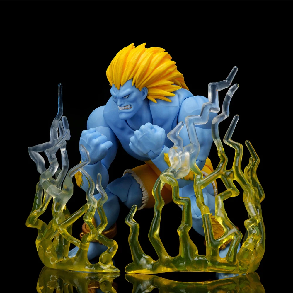 Jada Toys Ultra Street Fighter II: The Final Challengers Blanka (Speler 2 Versie) 1/12 Schaal Actiefiguur Model Pop Garage Kit