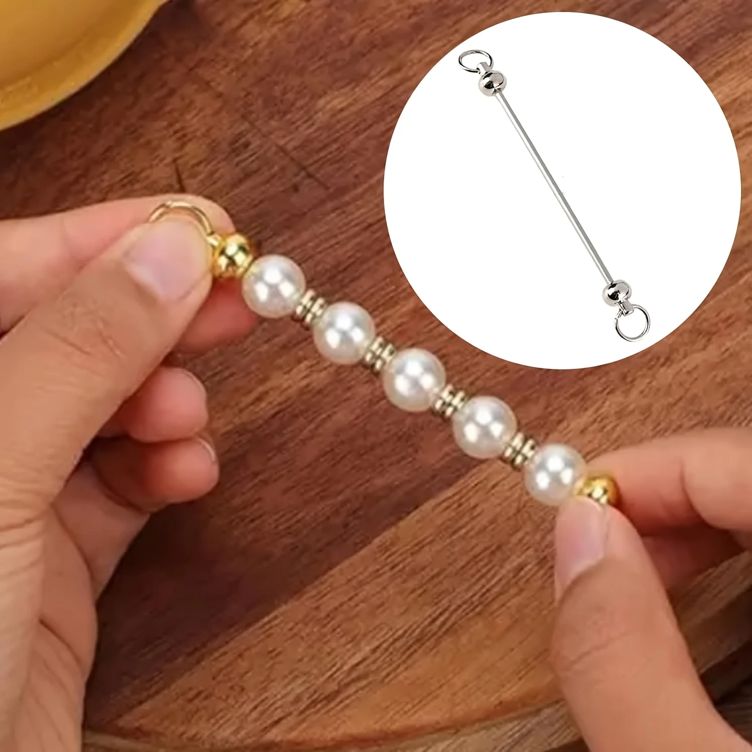 Detachable Keychain 30pcs DIY Wholesale Removable Keychain Making Blank Beaded Keychain Beading Jewelry Making Supplies - view 3
