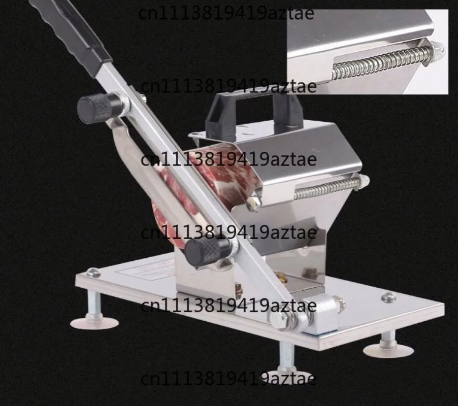 Cheese Ham Sausage Bacon Beef Roll Slicer Frozen Meat Cutting and Slicing Machine for Bakeries with Engine Core Component